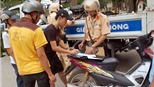 Xử lý nghiêm các trường hợp không đội mũ bảo hiểm